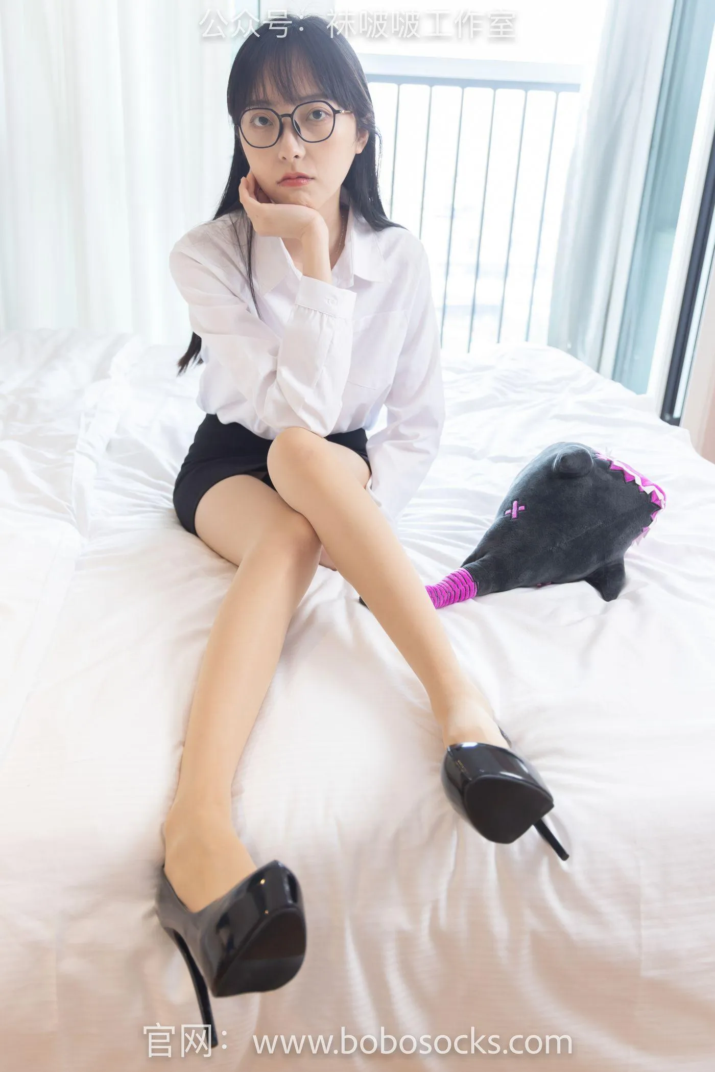[BoBoSocks袜啵啵]NO.094 稚予-高跟鞋、肉丝 [139P]插图9